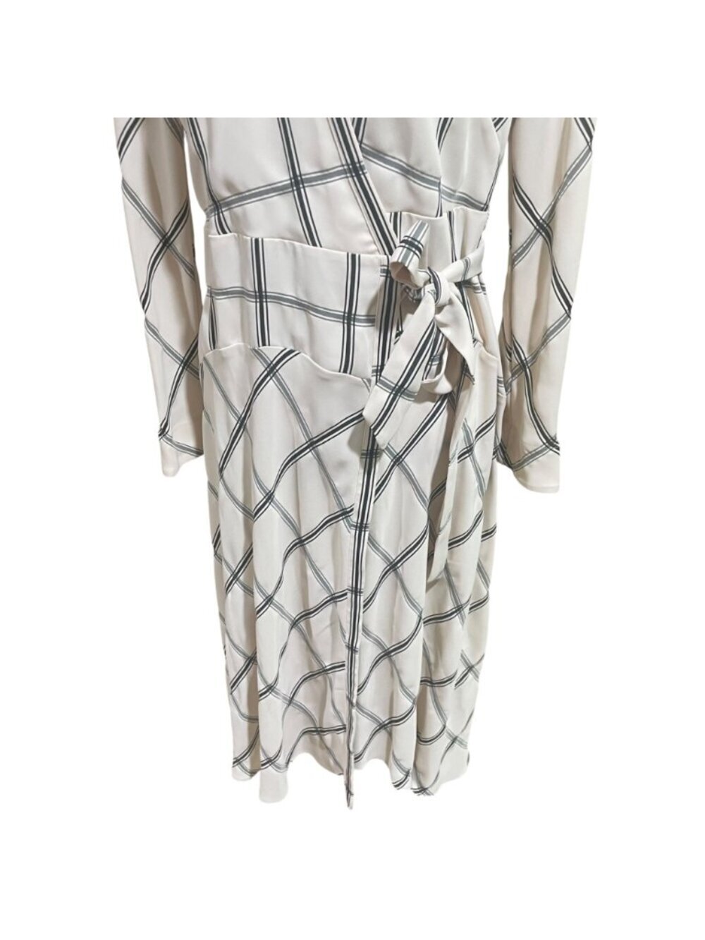 karen millen checked midi dress - Picture 4 of 8